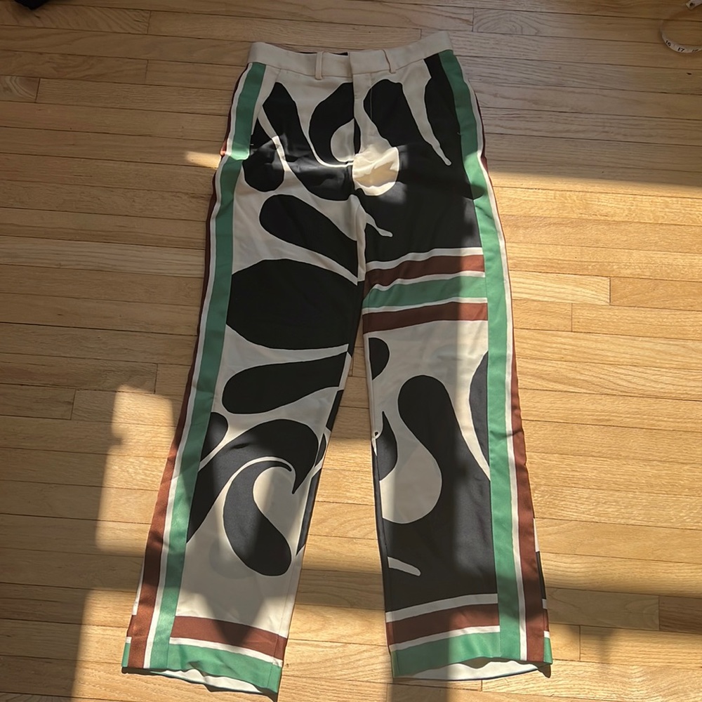 ZARA silk pants size S